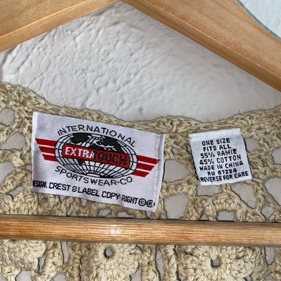 Long Crochet Vest - Picture 2 of 9